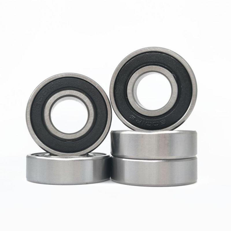 6001RS Double Rubber Sealed Deep Groove Ball Bearings for Motorcycles