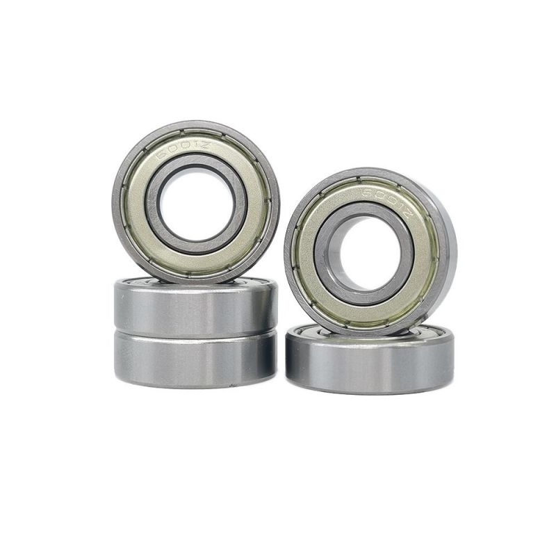 6001zz Oil Lubrication Double Iron Segited Deep Groove Ball Bearing