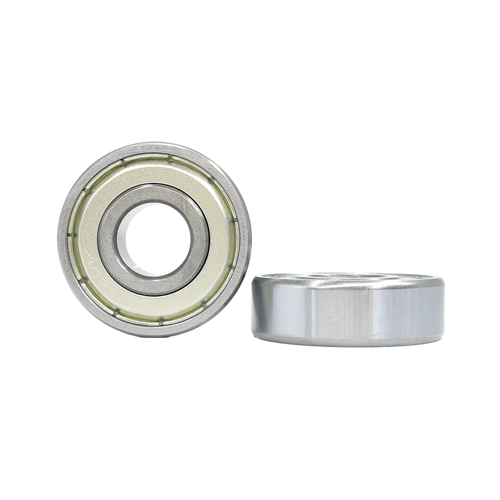 6201zz kolom tunggal Double Iron Sealed Deep Groove Ball Bearing