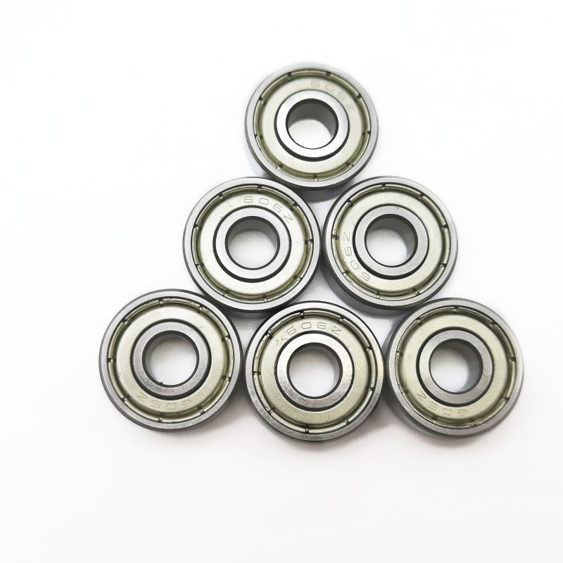 606z Double Iron Sealed Deep Groove Ball Bearing untuk peralatan