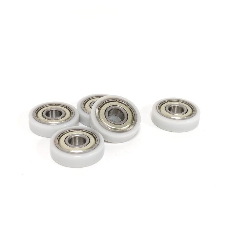 BS60826-7 Bantalan bola alur yang dilapisi plastik